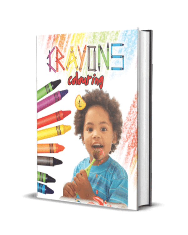 Crayons Colouring 1