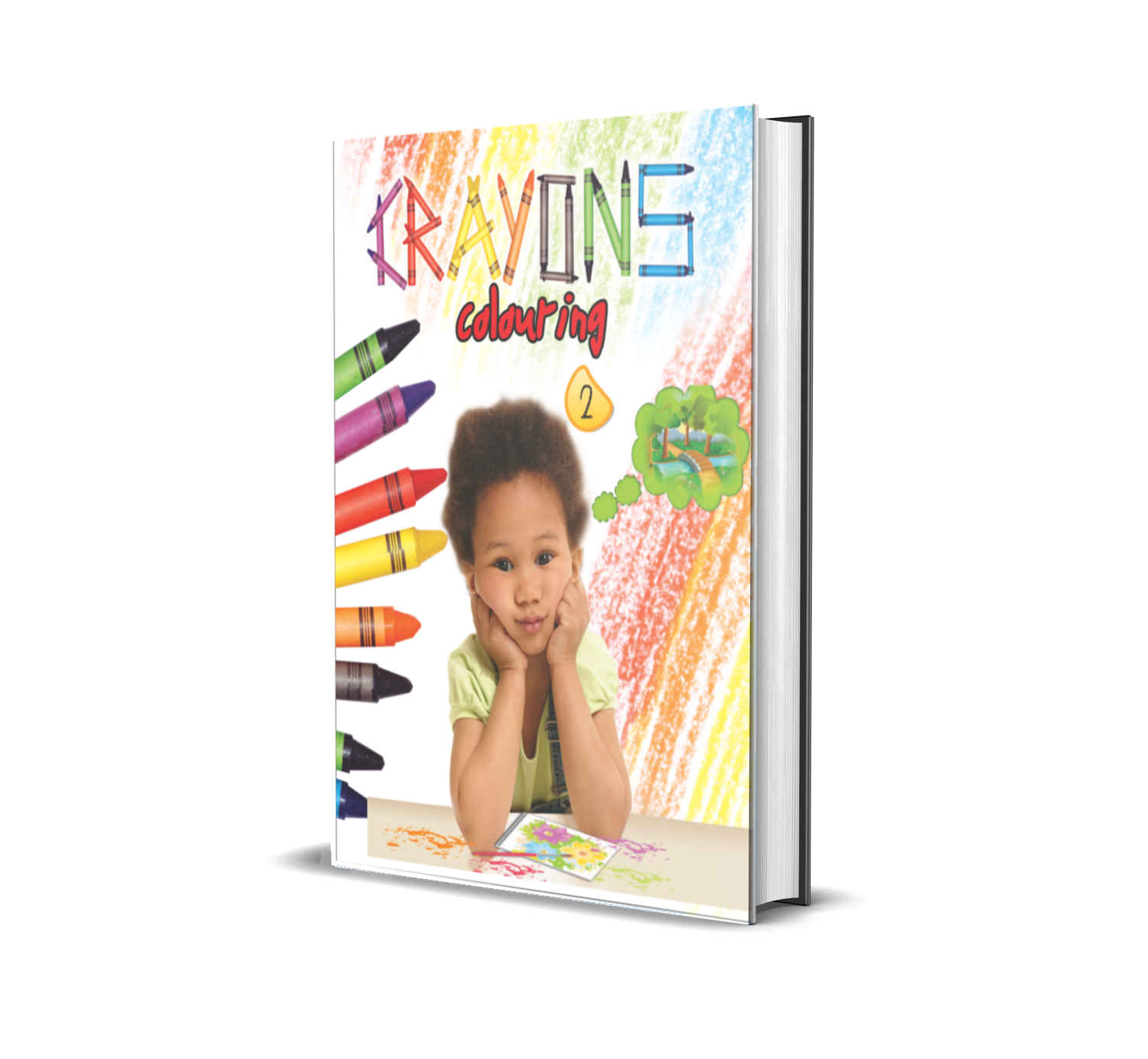 Crayons Colouring 2